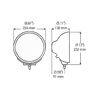 To suit Xray Vision 220 HID Series cover
