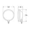 Hella Comet 500 light cover