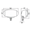 Hella Comet FF 550 light cover