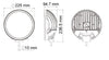 Lucidity 225 LED Combination Driving Lamp