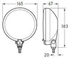 Hella Classic 160 series light cover
