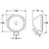 Hella Comet FF 200 light cover